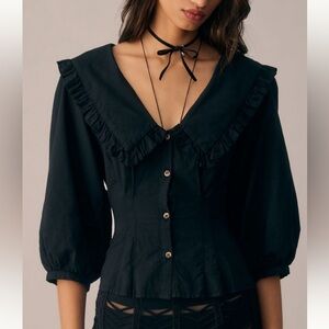 Ciao Lucia Buttondown Top